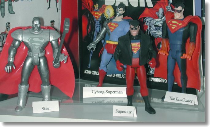 reign of the supermen action figures